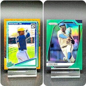 2025 Jesus Made Velocity Prizm RC's Milwaukee Brewers Top Prospect